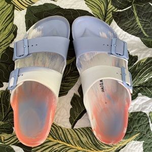 EUC Birkenstock Tie Dye Arizona Footbed Sandal